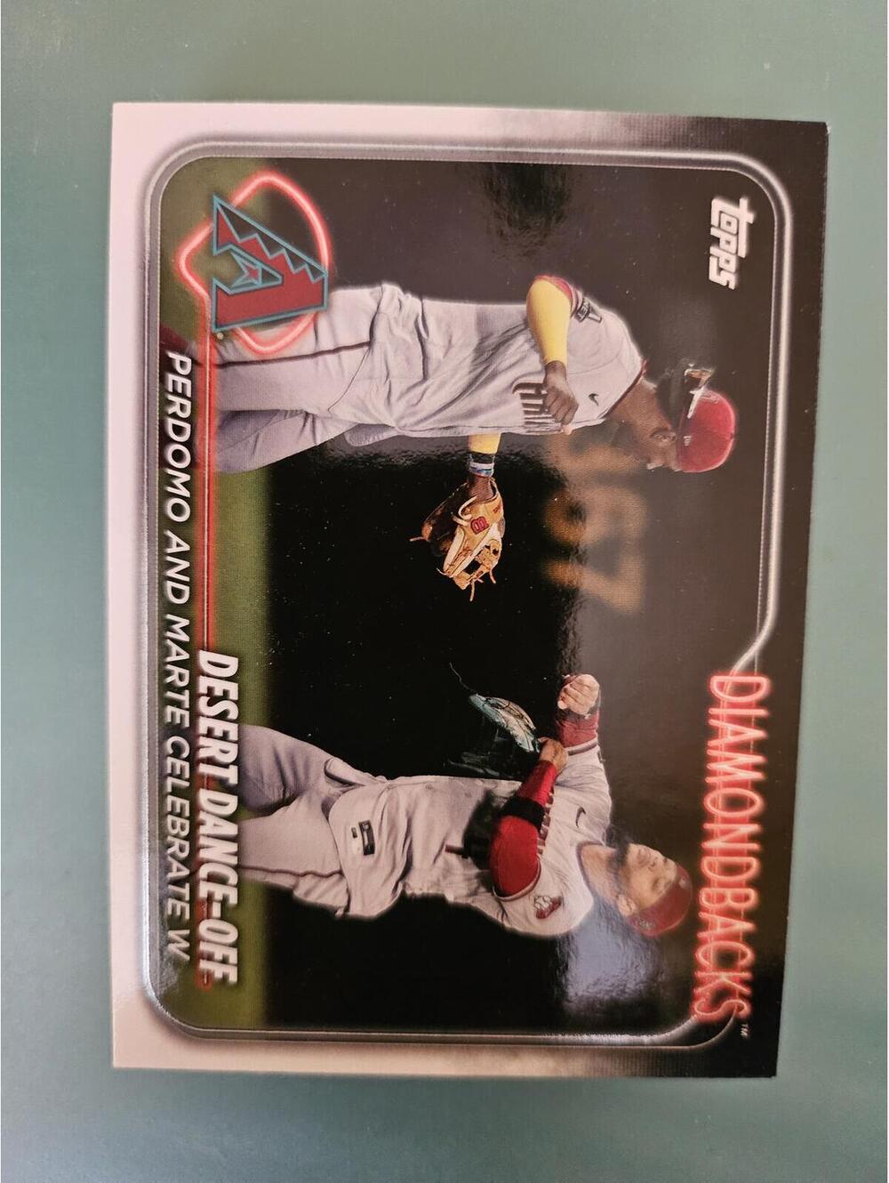 2024 Topps Series One Desert Dance-Off #190 - Arizona Diamondbacks Perdomo/Marte